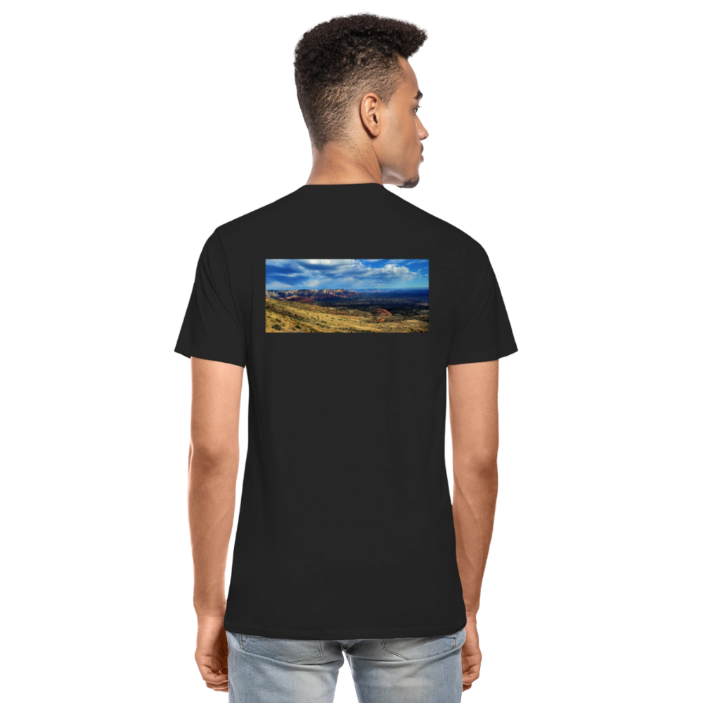 Verde Valley Views | Men's Classic Organic T-Shirt - black