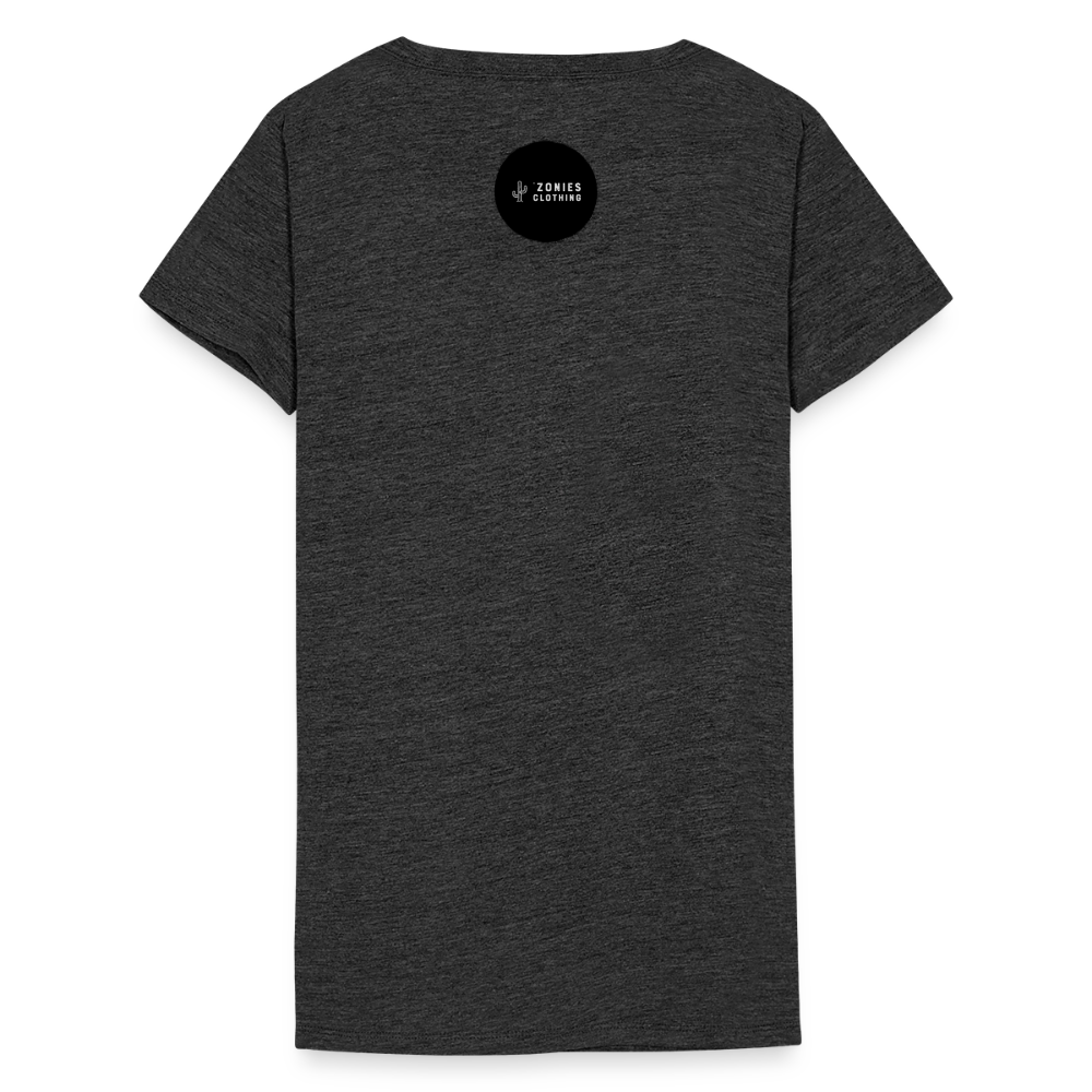 Cactus Wren Landscape | Women's Tri-Blend T-Shirt - Black - heather black