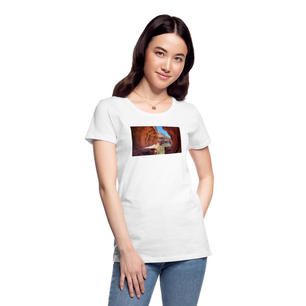 Sedona Vortex | Women's Organic T-Shirt - White - white