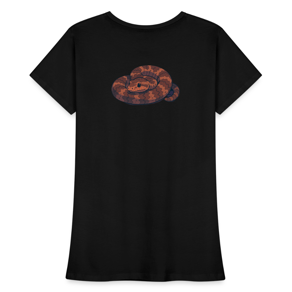 Ridge-nosed Rattlesnake Spotlight | Women's Organic Classic T-Shirt - Black - black