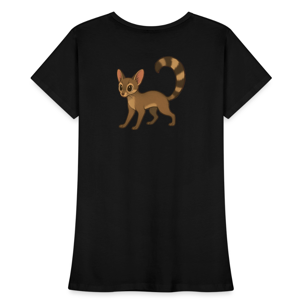 Ringtail Spotlight | Women's Organic Classic T-Shirt - Black - black