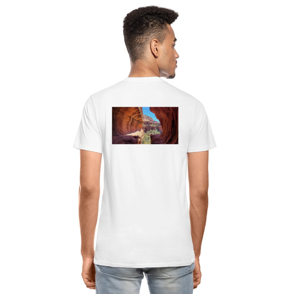 Sedona Vortex | Men's Organic Classic T-Shirt - White - white