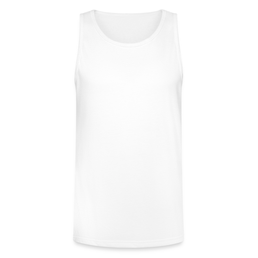 Basics | Men's Tri-Blend Tank - White - white