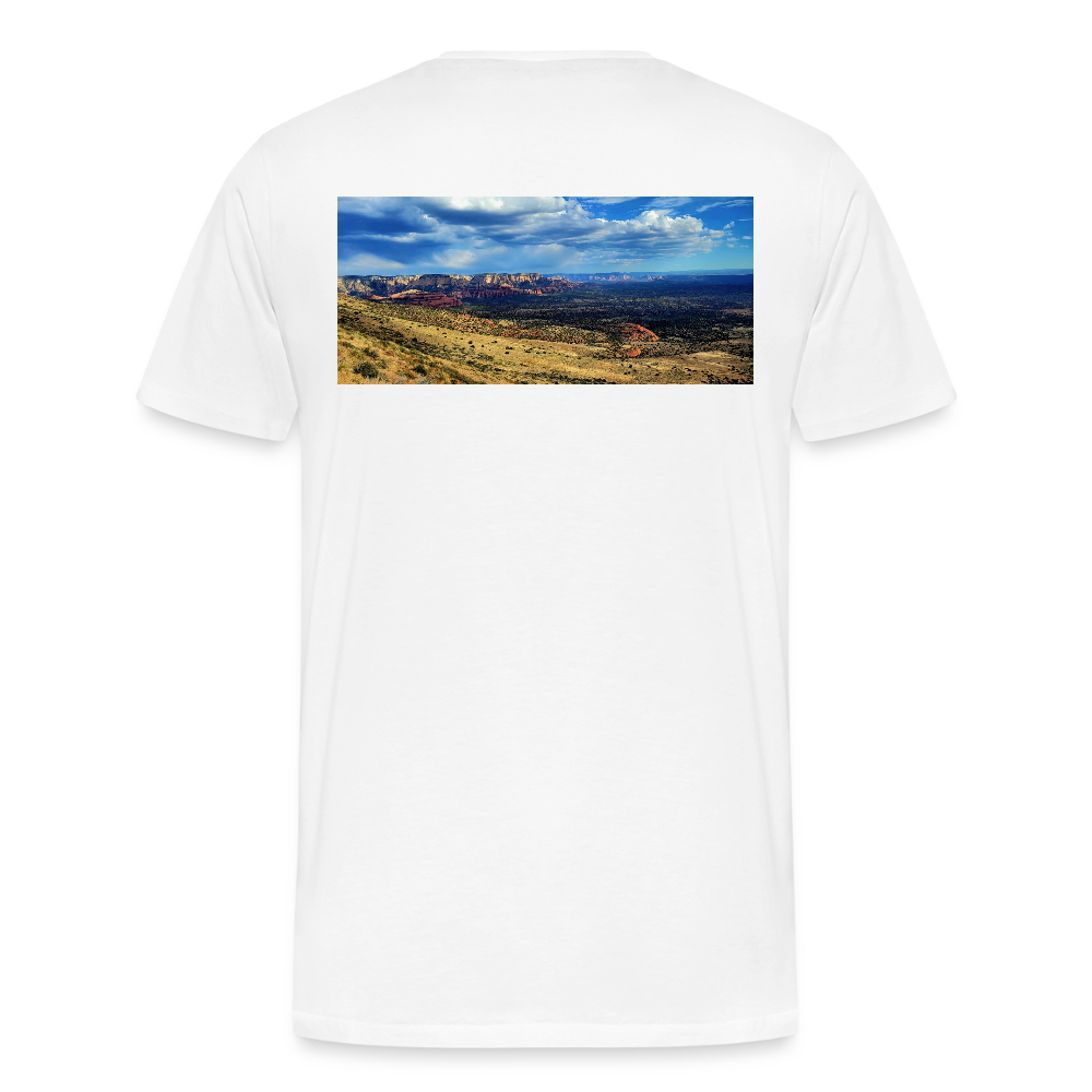 Verde Valley Views | Men's Organic Classic T-Shirt - White - white