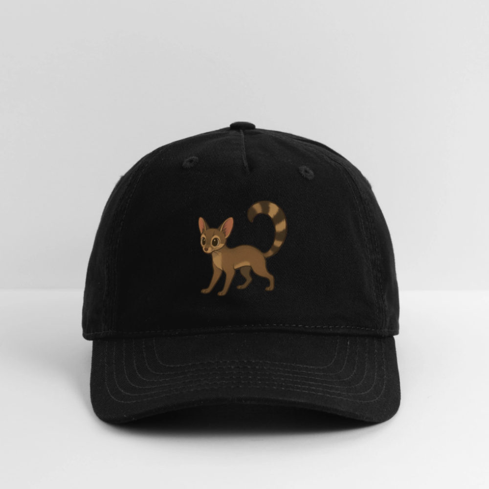 Ringtail Spotlight | Organic Baseball Hat - Black - black