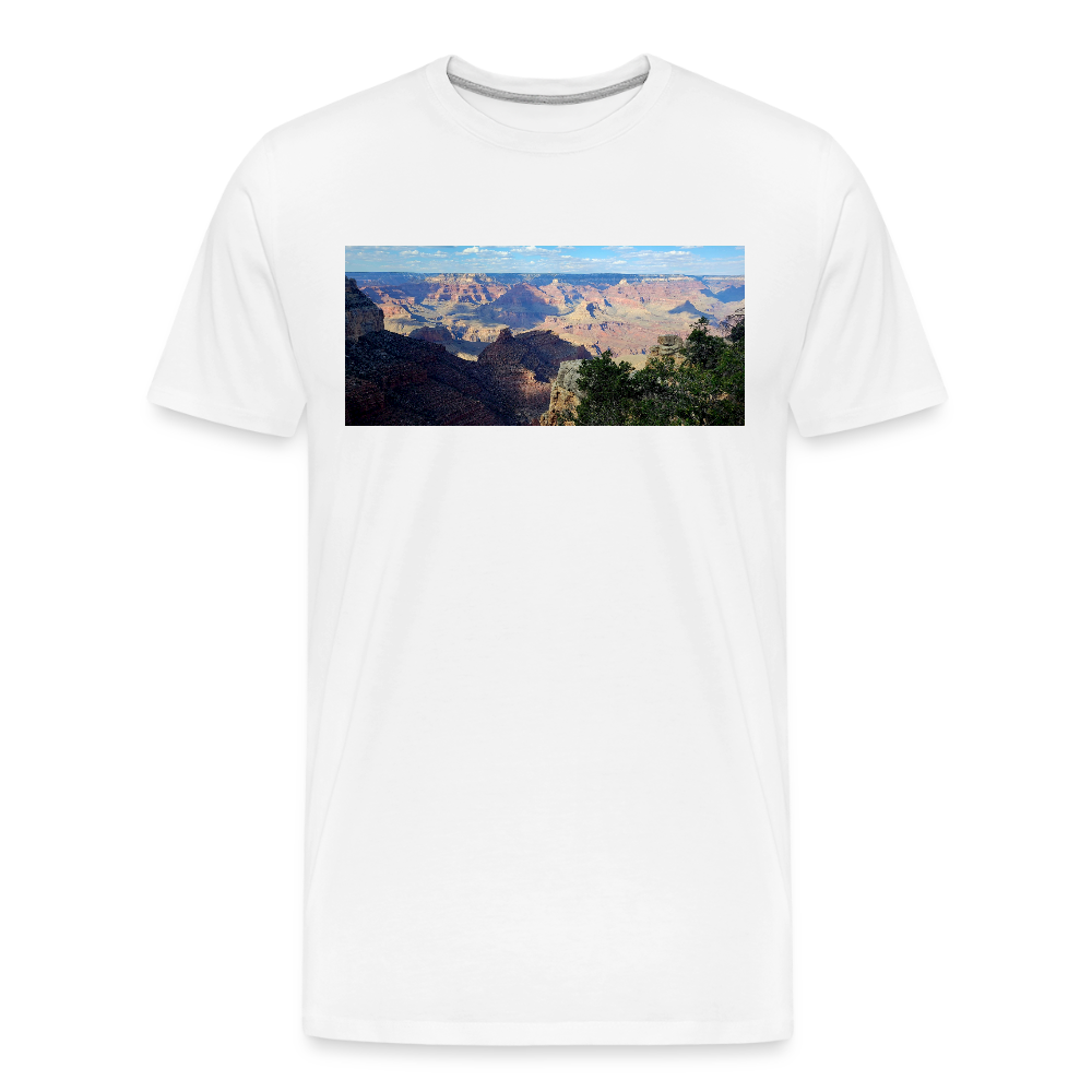Grand Canyon | Men's Organic T-Shirt - White - white