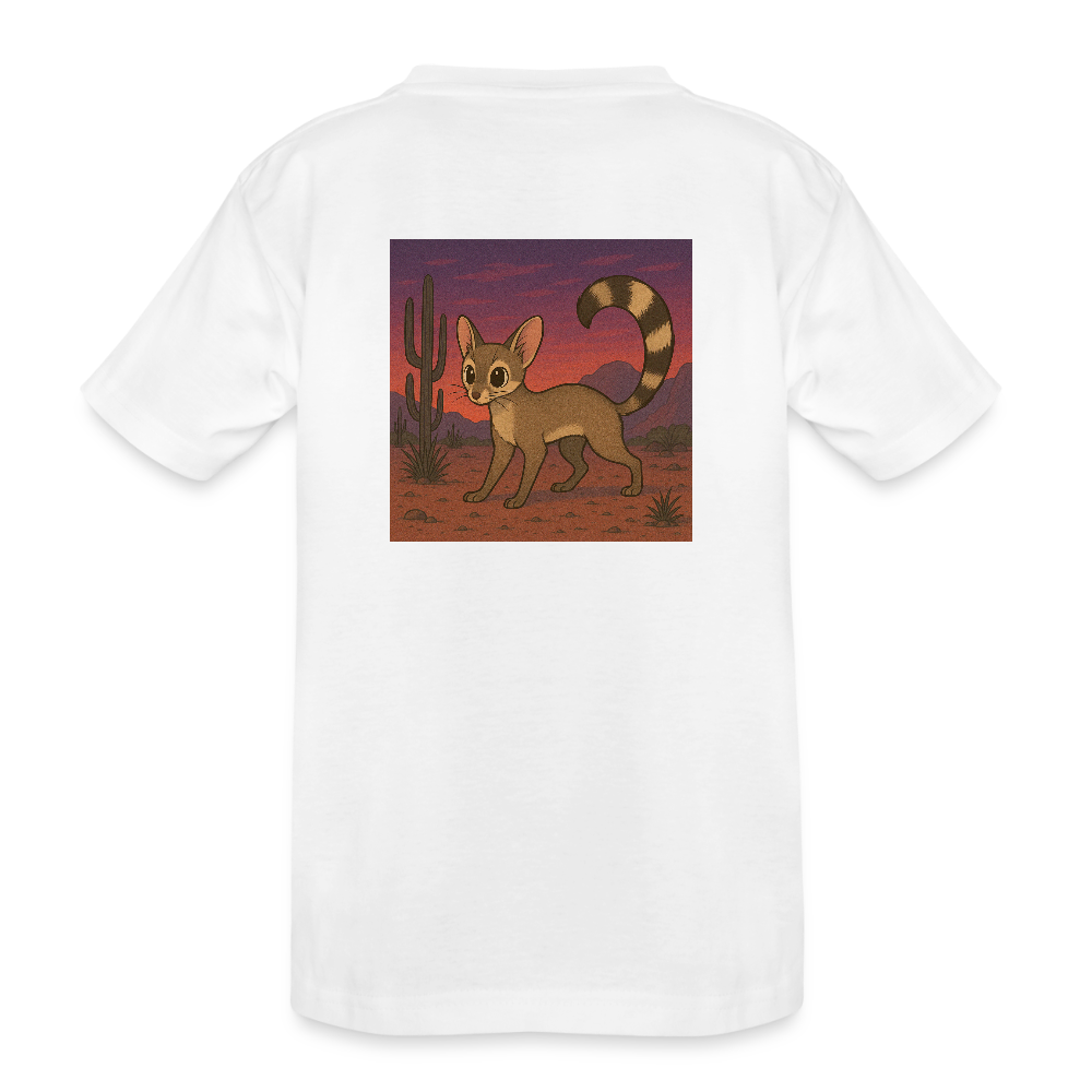 Ringtail Landscape | Kid's Classic T-Shirt - White - white