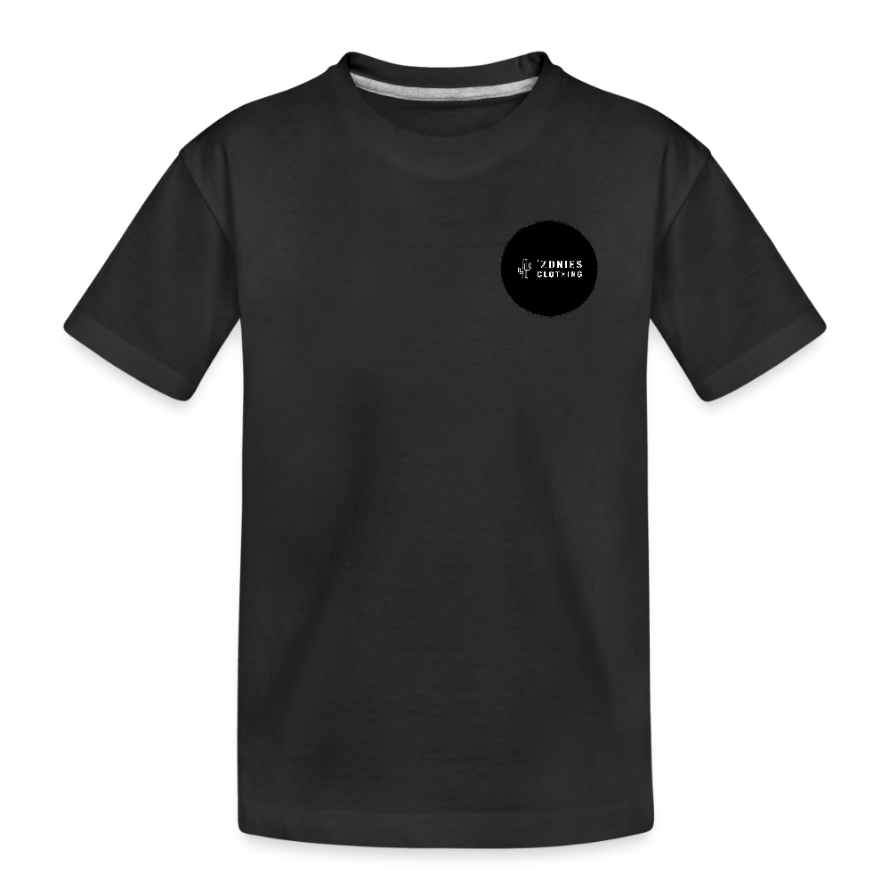 Verde Valley Views | Kids Organic Classic T-Shirt - Black - black