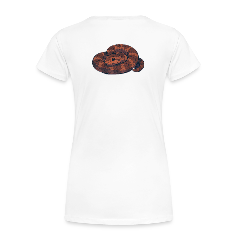 Ridge-nosed Rattlesnake Spotlight | Women's Organic Classic T-Shirt - White - white