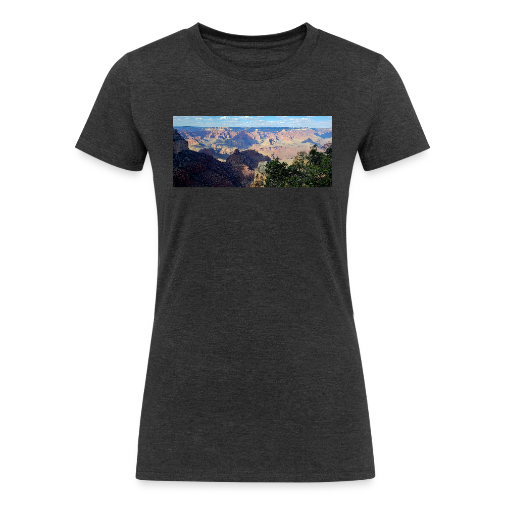Grand Canyon | Women's Tri-Blend T-Shirt - Black - heather black