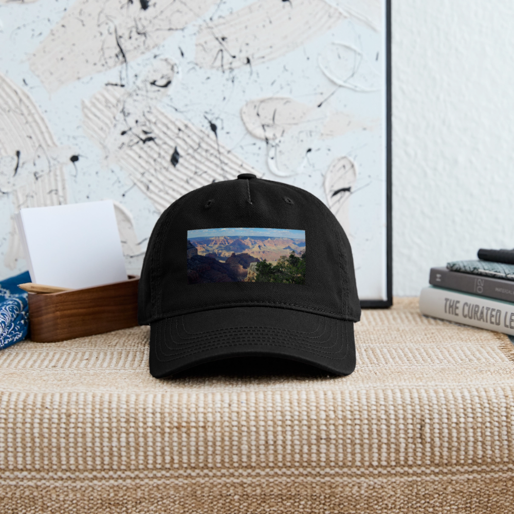 Grand Canyon | Organic Baseball Hat - Black - black