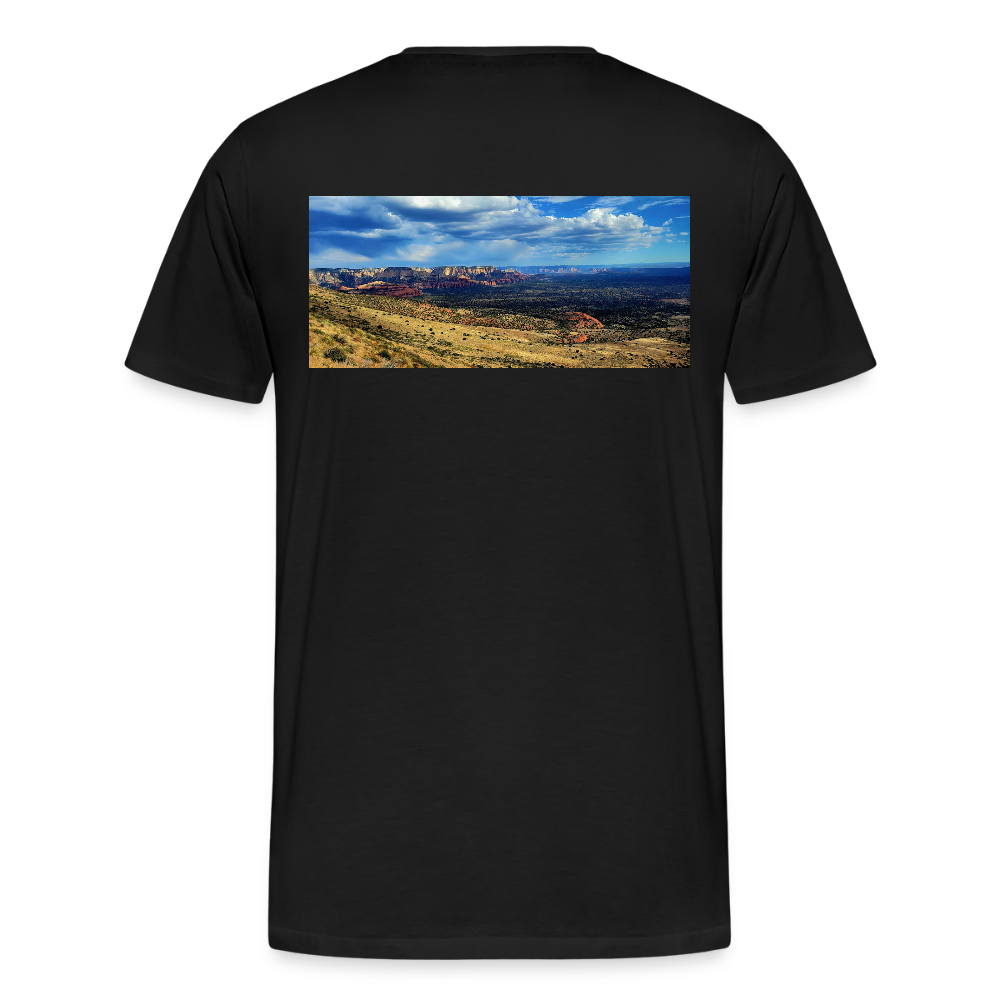Verde Valley Views | Men's Classic Organic T-Shirt - black