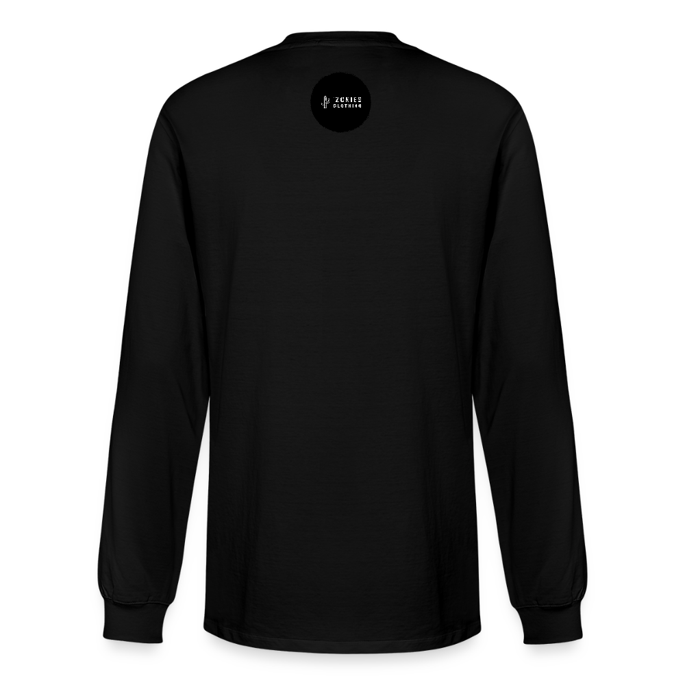 Verde Valley Views | Men's Organic Long Sleeve T-Shirt - Black - black