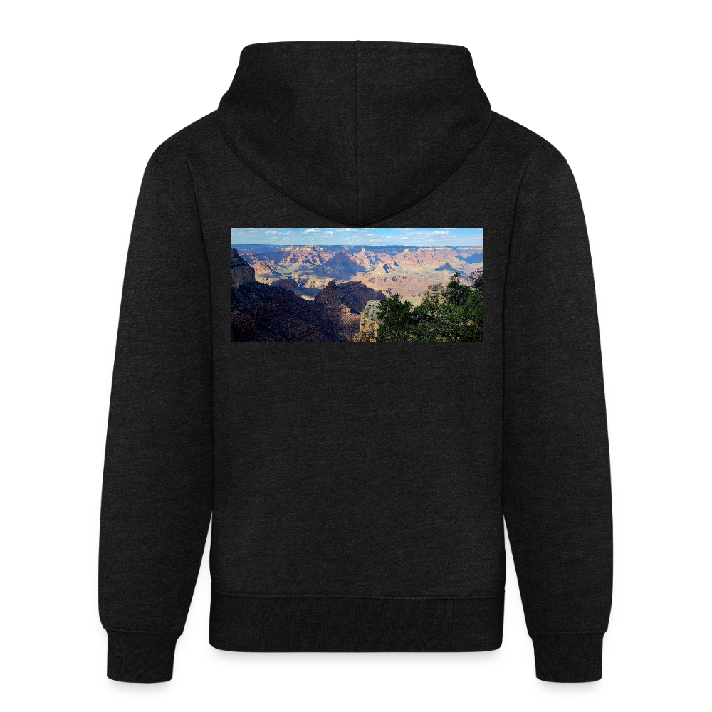 Grand Canyon | Tri-Blend Hoodie - Charcoal - charcoal grey