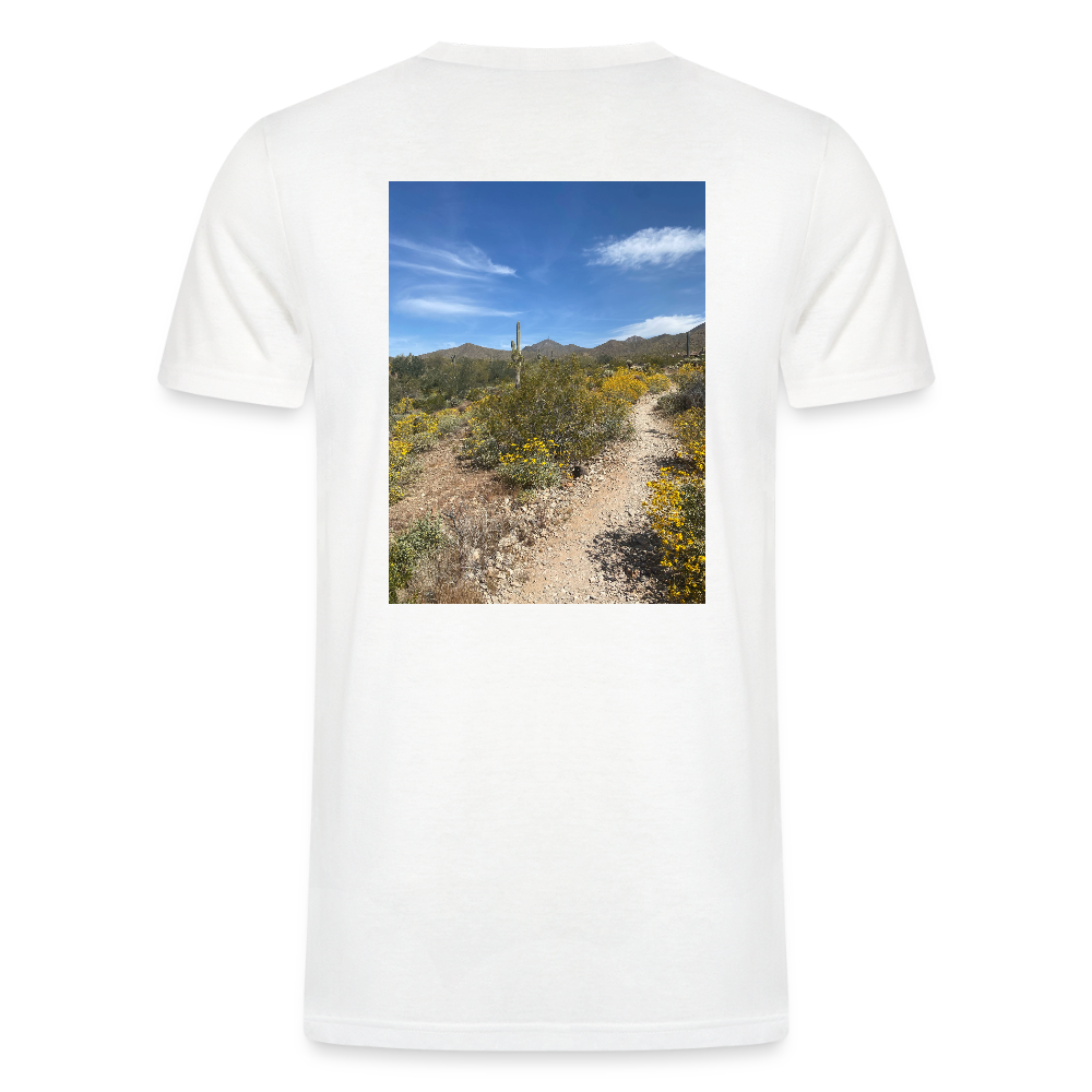 Lost Dog Trail | Men's Tri-Blend Classic T-Shirt - White - white