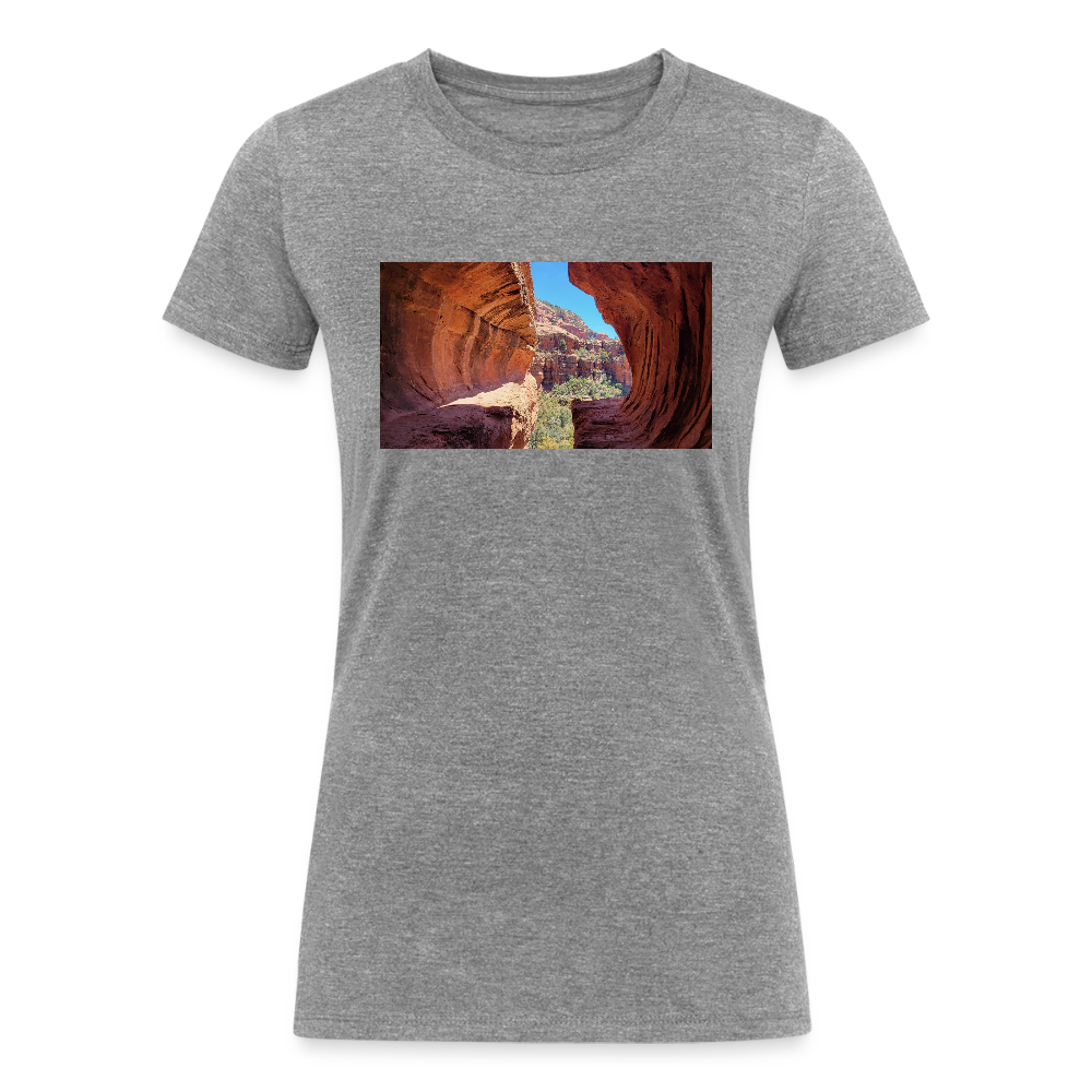 Sedona Vortex | Women's Tri-Blend T-Shirt - Gray - heather gray