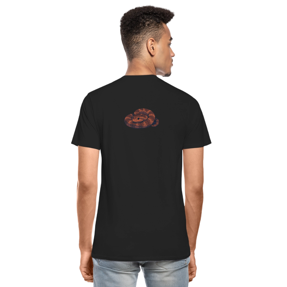Ridge-nosed Rattlesnake Spotlight | Organic Men's Black Classic T-Shirt - black