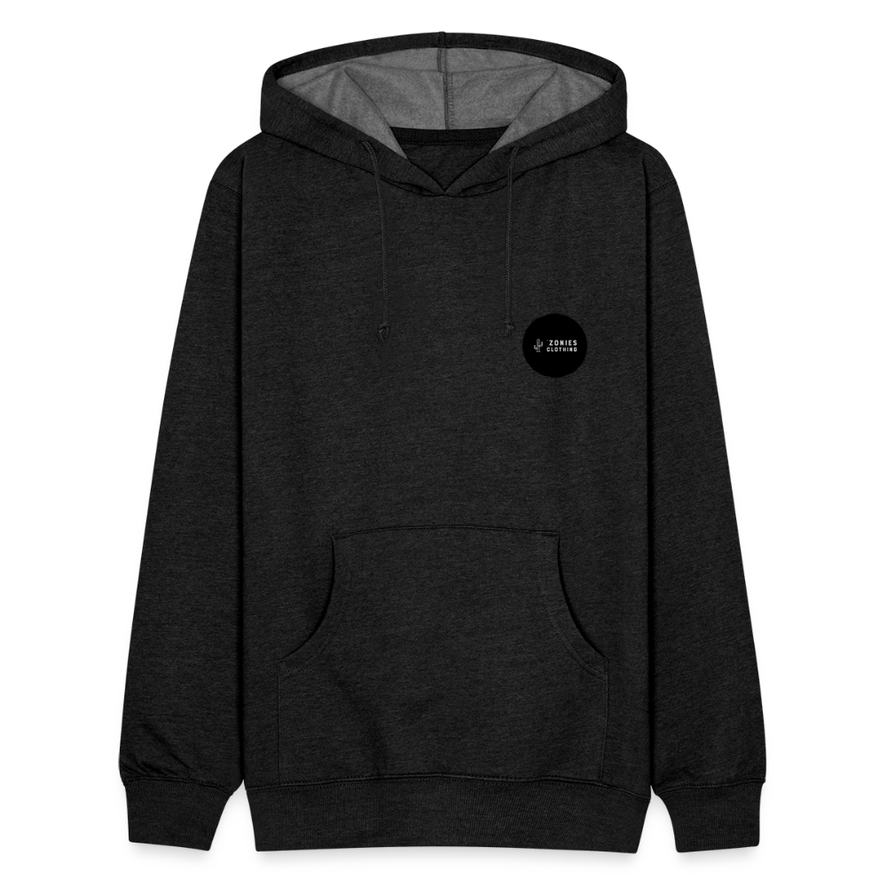 Cactus Wren Spotlight | Tri-Blend Black Classic Hoodie - charcoal grey