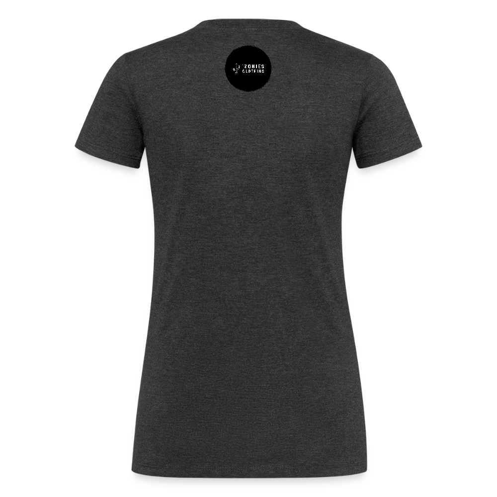 Basics | Women's Tri-Blend Black T-Shirt - heather black