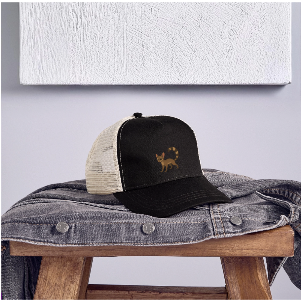 'Ringtail | Spotlight' Trucker Hat - black/oyster