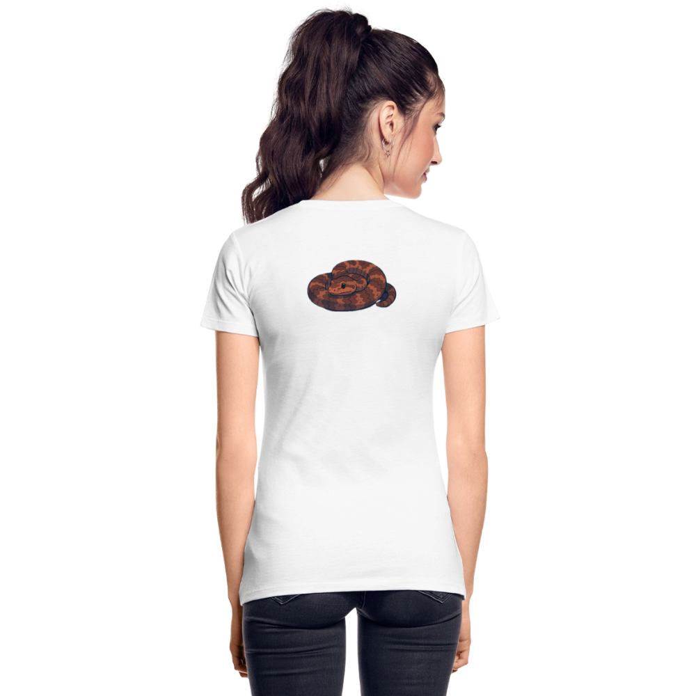 Ridge-nosed Rattlesnake Spotlight | Women's Organic Classic T-Shirt - White - white
