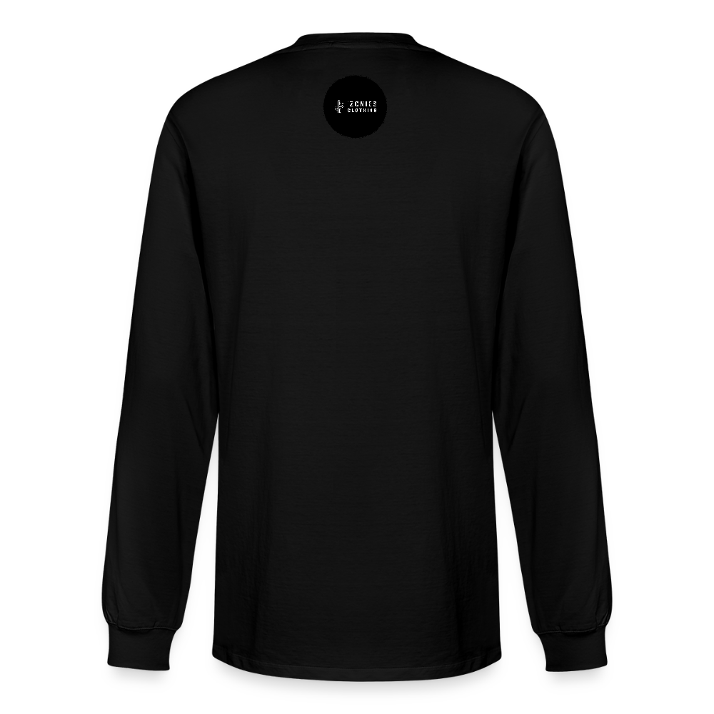 Basics | Men's Organic Long Sleeve T-Shirt - Black - black