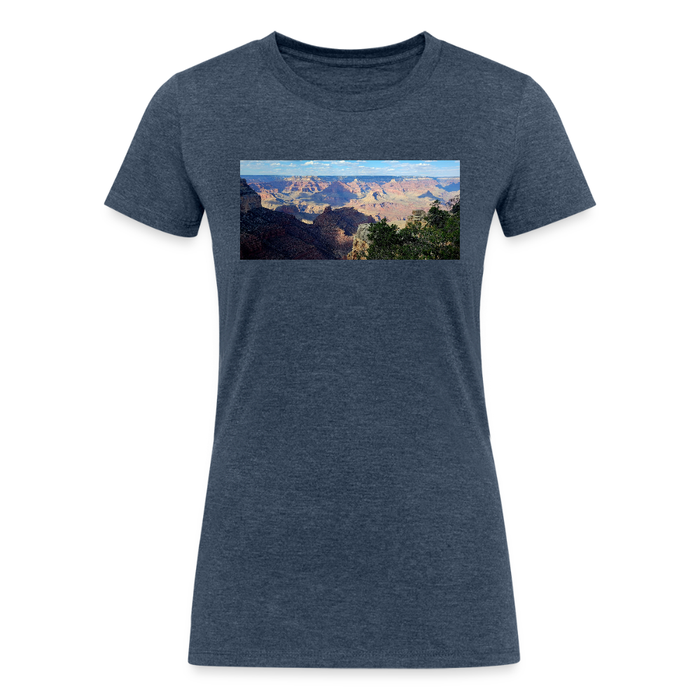 Grand Canyon | Women's Tri-Blend T-Shirt - Navy - heather navy