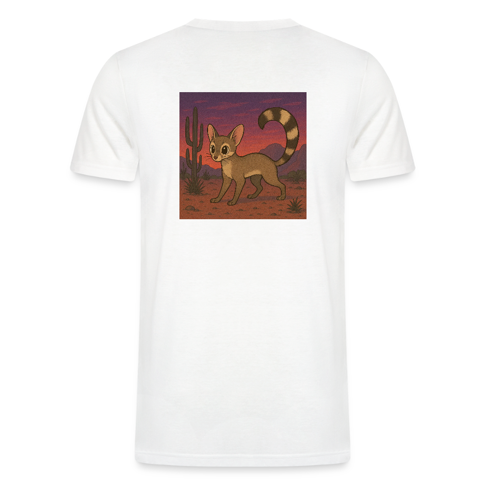 Ringtail Landscape | Men's Tri-Blend Classic T-Shirt - White - white