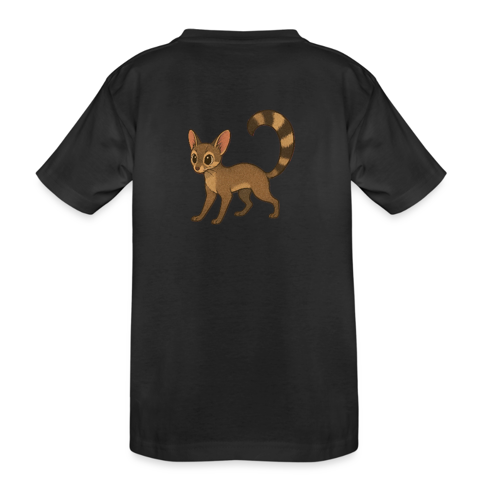 Ringtail Spotlight | Kids Organic Classic T-Shirt - Black - black