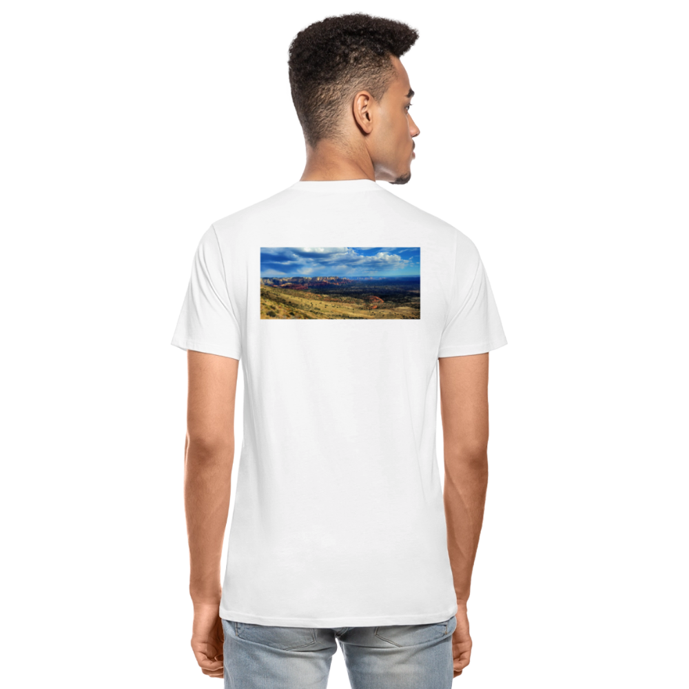 Verde Valley Views | Men's Organic Classic T-Shirt - White - white