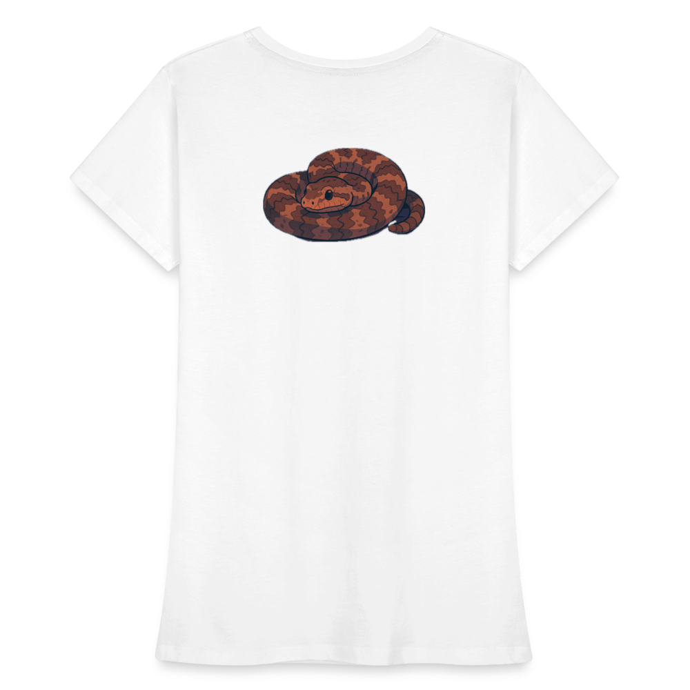Ridge-nosed Rattlesnake Spotlight | Women's Organic Classic T-Shirt - White - white