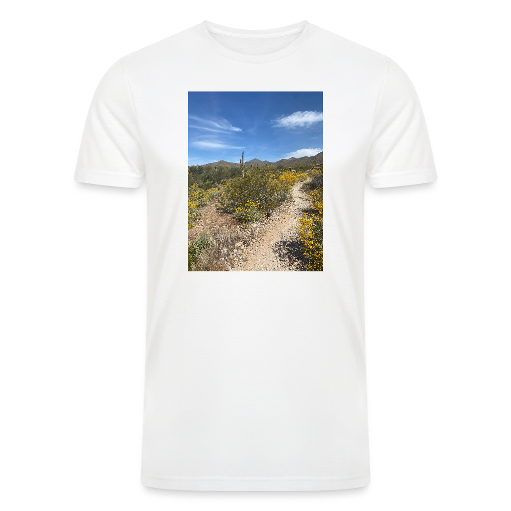 Lost Dog Trail | Men’s Tri-Blend T-Shirt - White - white