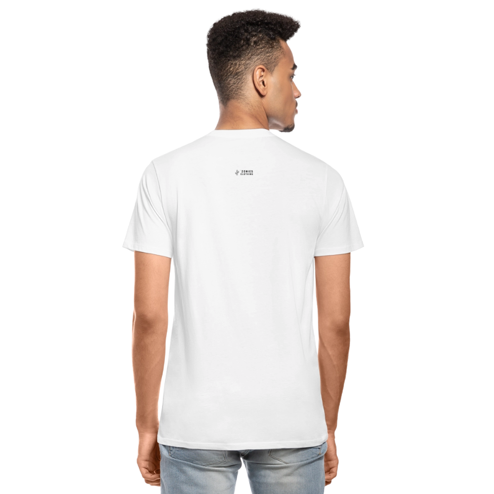 Lost Dog Trail | Men's Organic T-Shirt - White - white