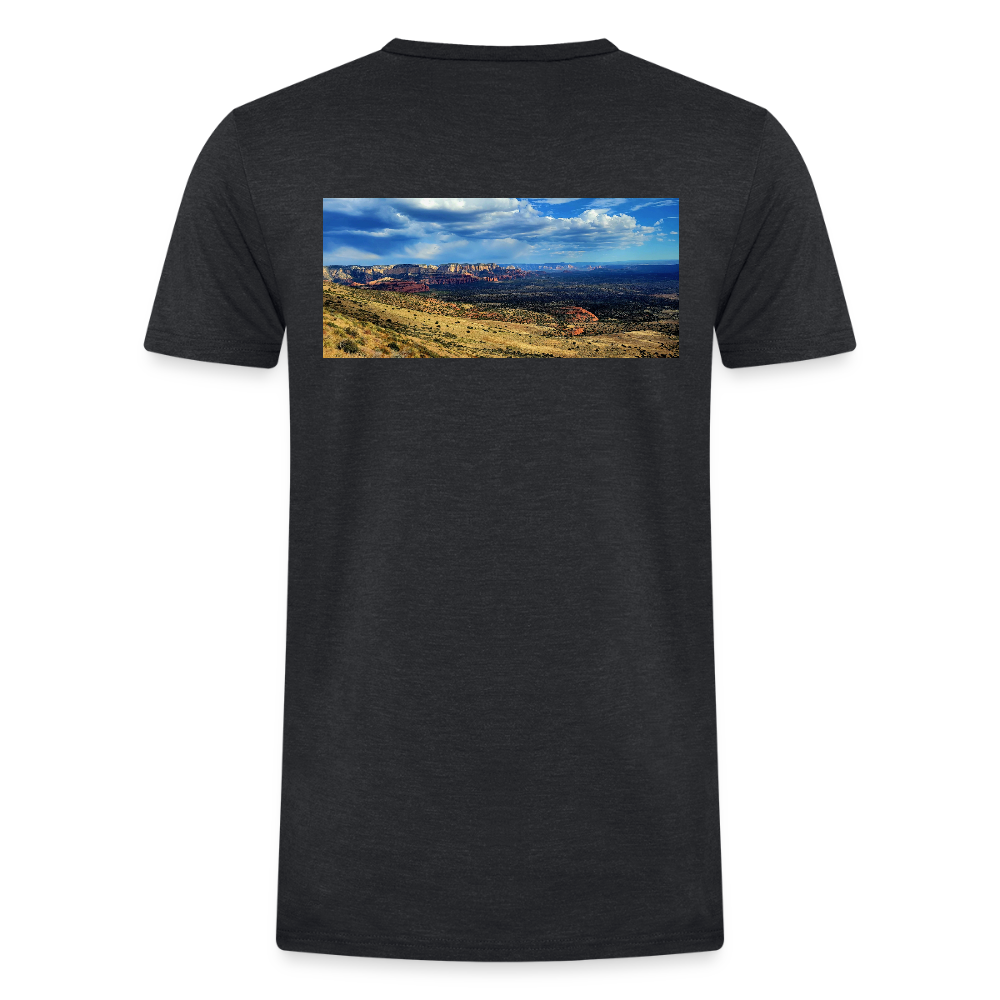 Verde Valley Views | Men's Classic Tri-Blend T-Shirt - Black - heather black