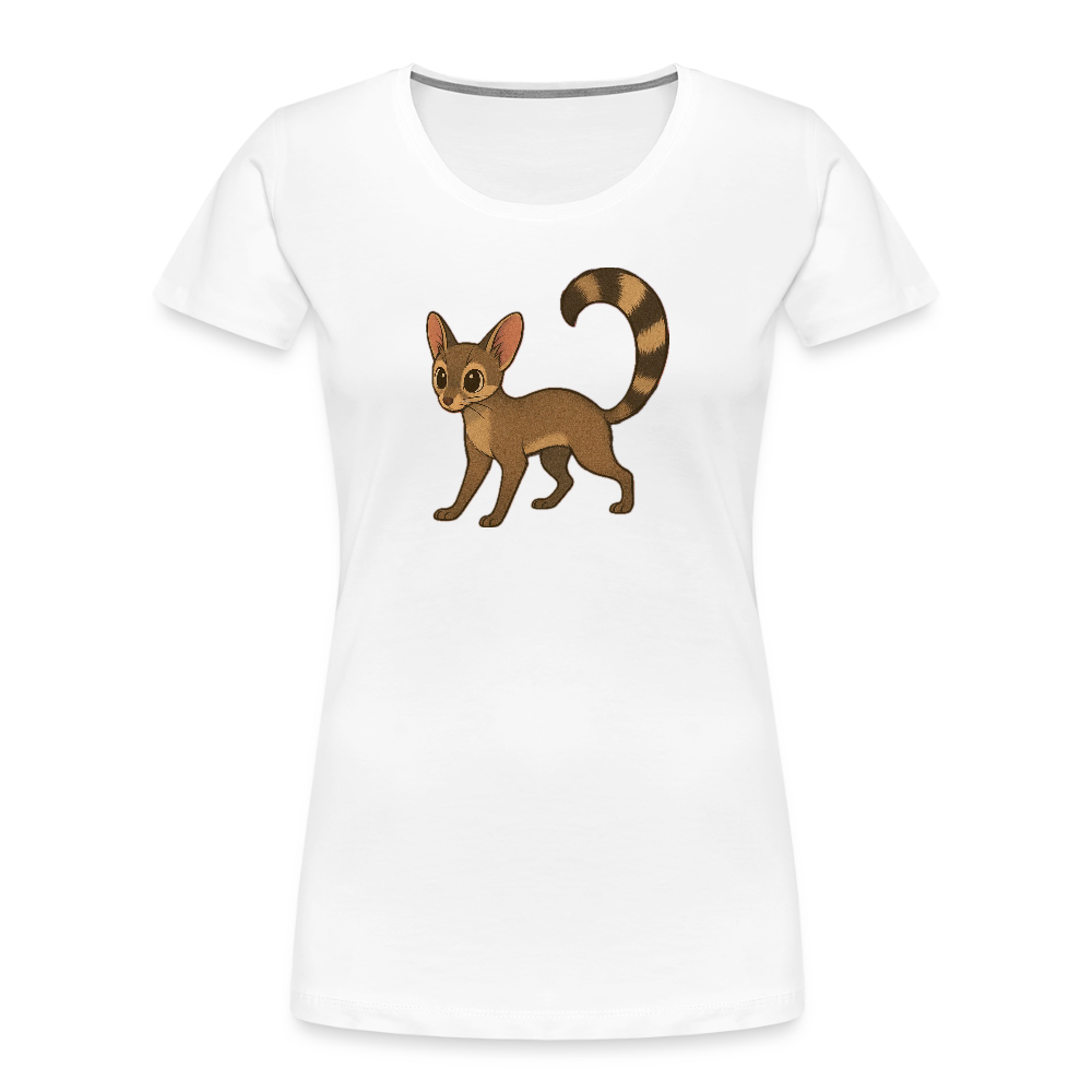 Ringtail Spotlight | Women's Organic T-Shirt - White - white