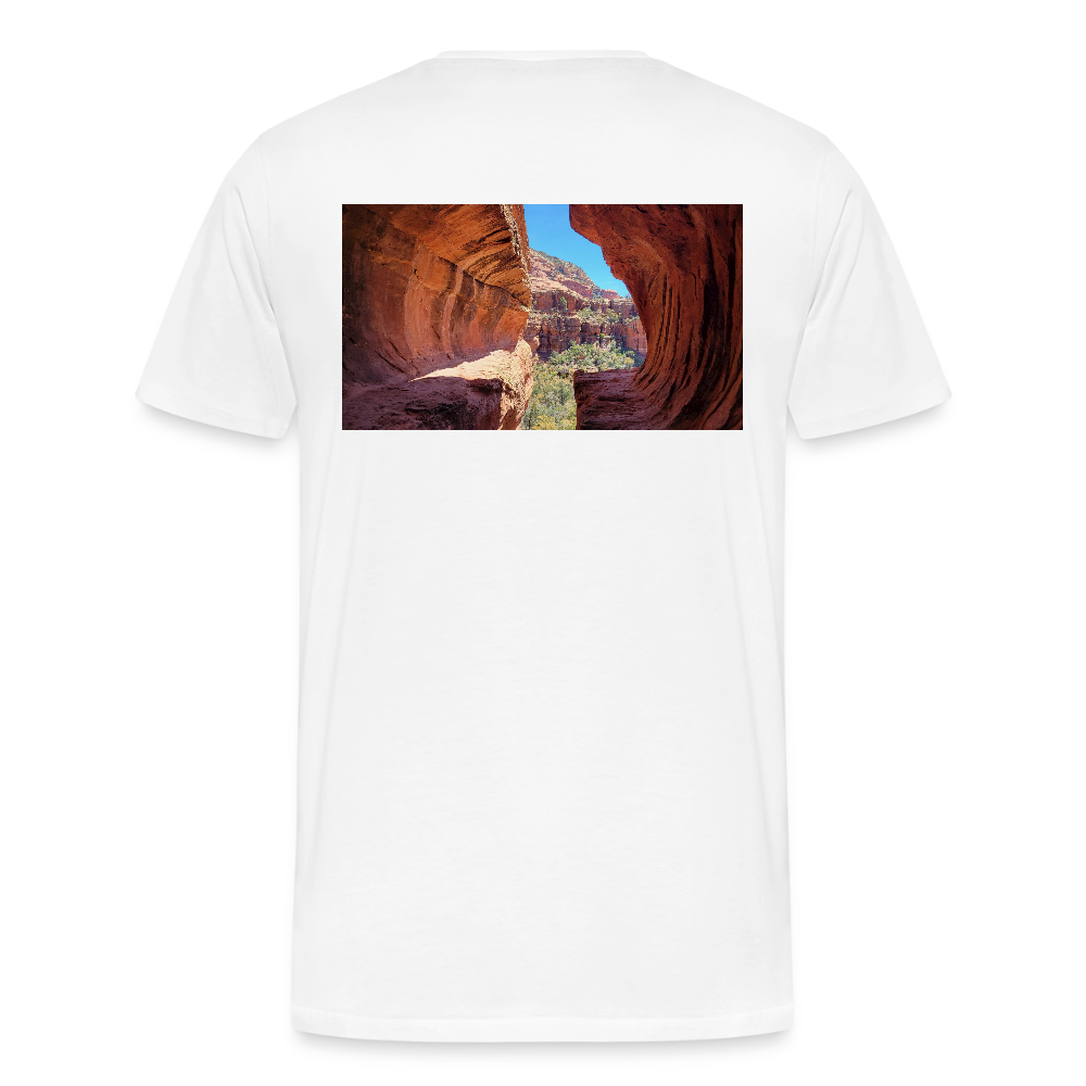 Sedona Vortex | Men's Organic Classic T-Shirt - White - white