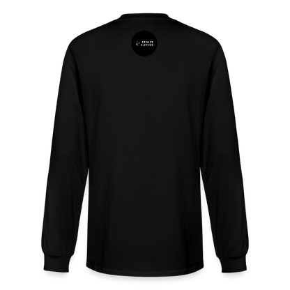 Sedona Vortex | Men's Organic Long Sleeve T-Shirt - Black - black