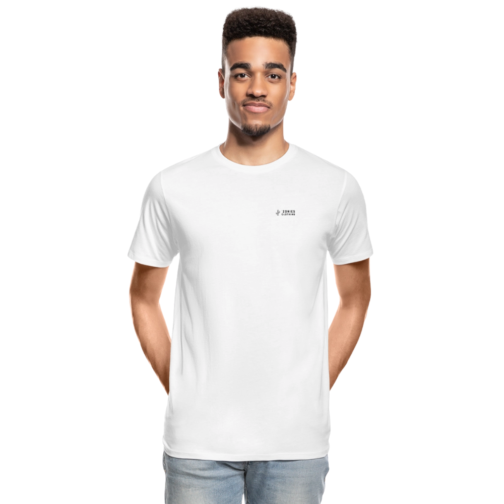 Lost Dog Trail | Men’s Organic Classic T-Shirt - White - white