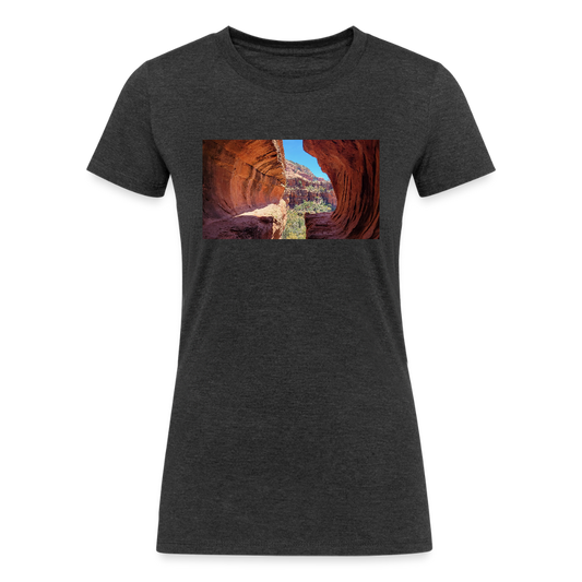 Sedona Vortex | Women's Tri-Blend T-Shirt - Black - heather black