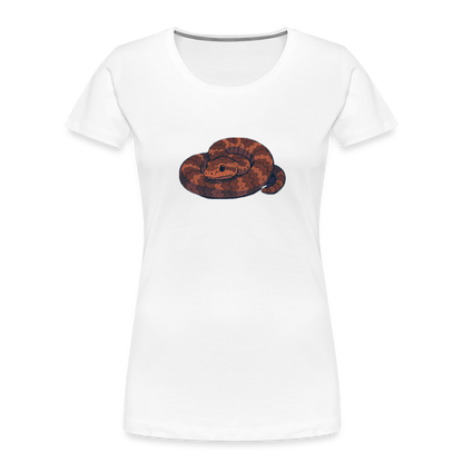 Ridge-nosed Rattlesnake | Women's Organic T-Shirt - White - white
