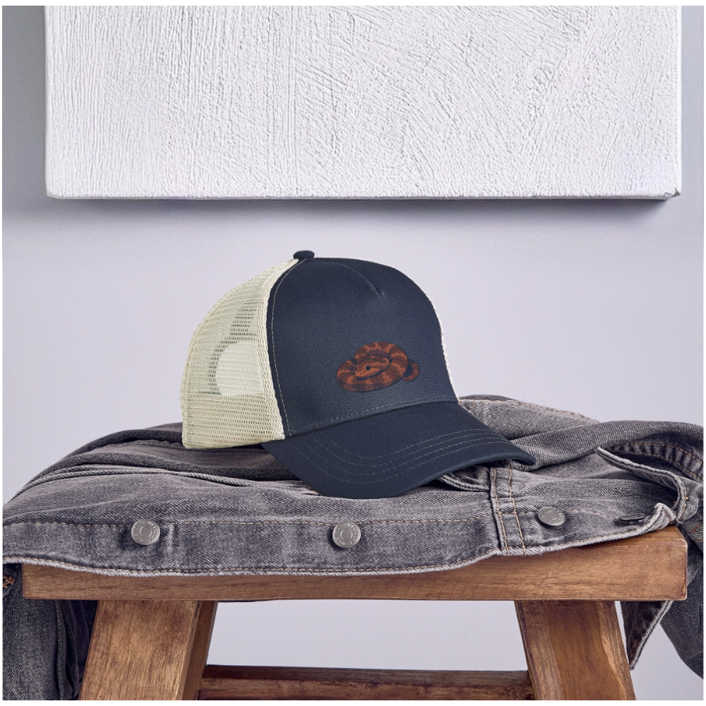 'Ridge-nosed Rattlesnake | Spotlight' Eco Trucker Cap - pacific/oyster