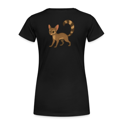 Ringtail Spotlight | Women's Organic Classic T-Shirt - Black - black