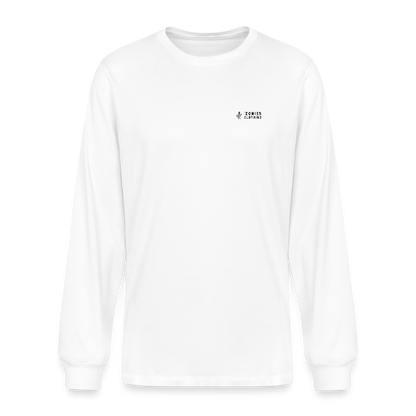 Salt River Horses | Men's Organic Classic Long Sleeve T-Shirt - White - white
