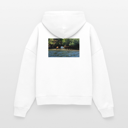 Salt River Horses | Women's Organic Classic Hoodie - White - white