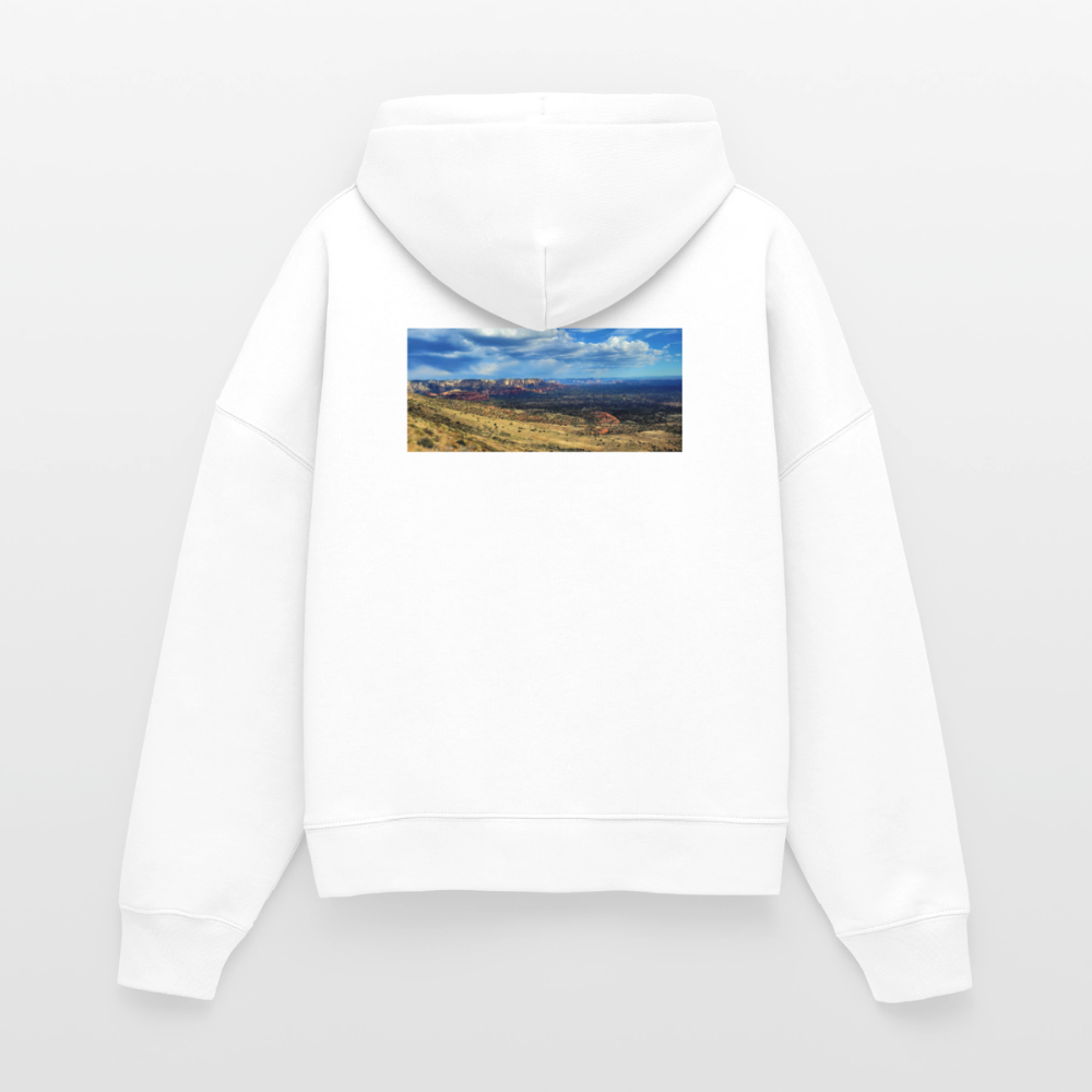 Verde Valley Views | Women's Organic Classic Hoodie - White - white