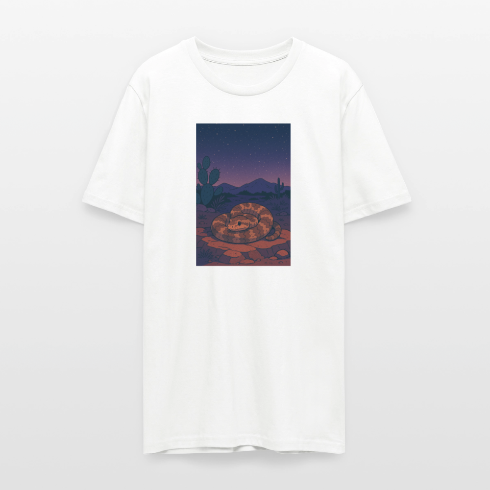 Ridge-nosed Rattlesnake Landcape | Men's Organic T-Shirt - White - white