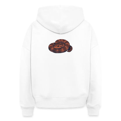 Ridge-nosed Rattlesnake Spotlight | Women's Organic Classic Hoodie - White - white