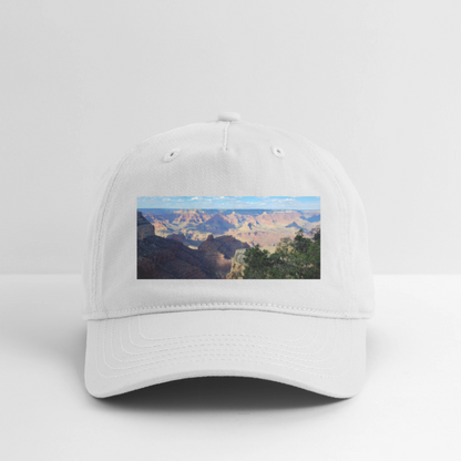 Grand Canyon | Organic Baseball Hat - White - white