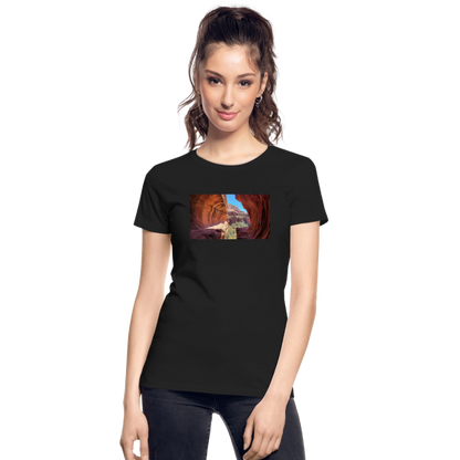 Sedona Vortex | Women's Organic T-Shirt - Black - black