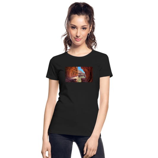 Sedona Vortex | Women's Organic T-Shirt - Black - black